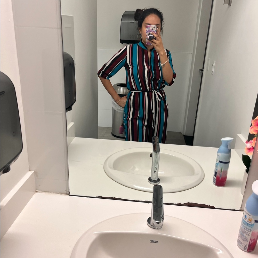 Striped Multicolor romper